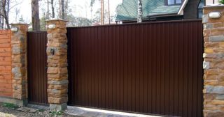 Купить откатные ворота консольные Людиново, цена от 2778 руб.