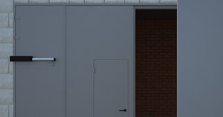 Купить противопожарные ворота под ключ Людиново, цена от 5813 руб.